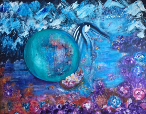 Den kreativa vägen målning